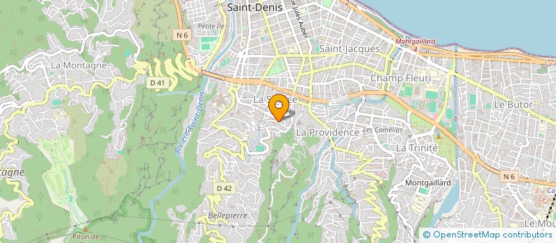 localisation de l'entreprise MADAME OCEANE KALINA  SAINT-DENIS