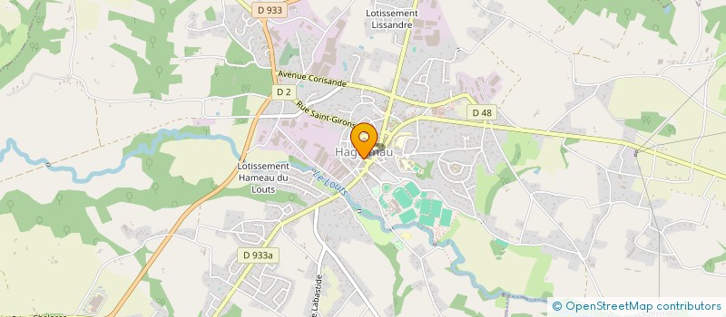 localisation de l'entreprise MADAME OCEANE LAHET  HAGETMAU