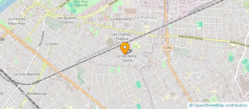 localisation de l'entreprise MADAME OCEANE LAO à SARTROUVILLE