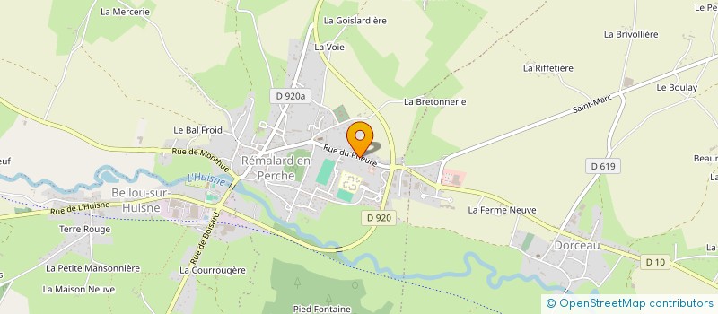localisation de l'entreprise MADAME OCEANE LAROCHE à REMALARD-EN-PERCHE