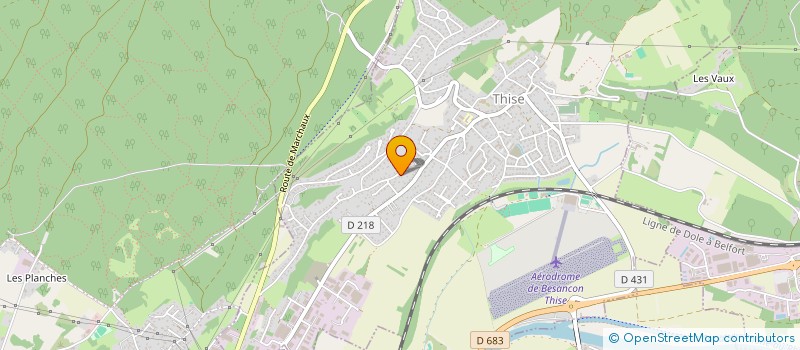 localisation de l'entreprise MADAME OCEANE LAROCHE  THISE