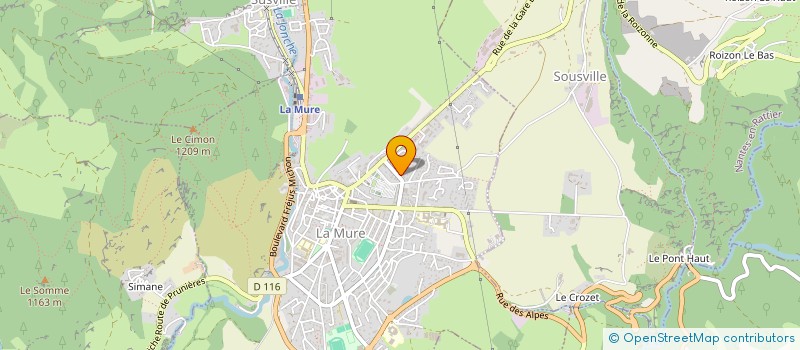 localisation de l'entreprise MADAME OCEANE LAURENT  LA MURE