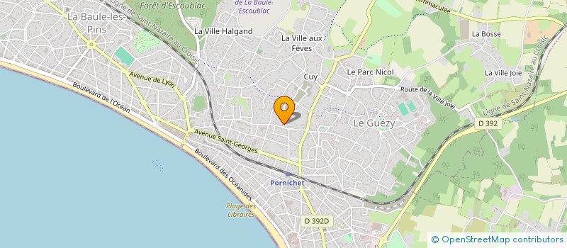 localisation de l'entreprise MADAME OCEANE LAVAZAY  SAINT-NAZAIRE