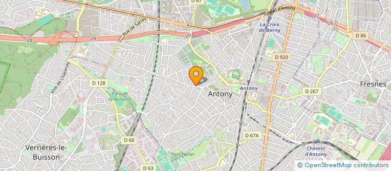 localisation de l'entreprise MADAME OCEANE LE BIHAN à ANTONY