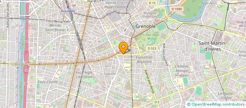 localisation de l'entreprise MADAME OCEANE LE GUERCH  GRENOBLE