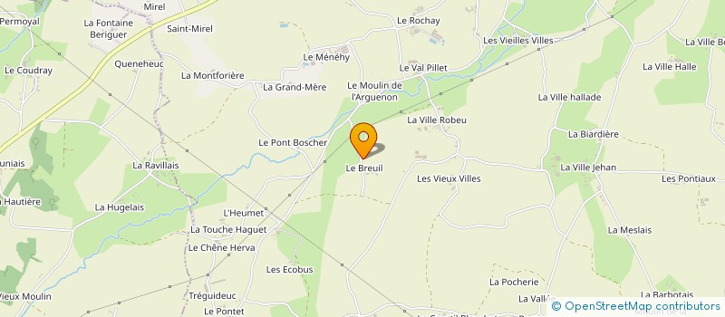 localisation de l'entreprise MADAME OCEANE LE HELLAY  PLENEE-JUGON