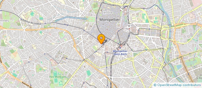 localisation de l'entreprise MADAME OCEANE LE HIR  MONTPELLIER