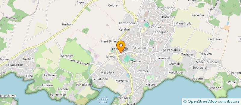 localisation de l'entreprise MADAME OCEANE LE SOMMER à ARRADON