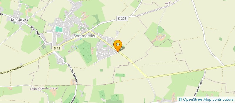 localisation de l'entreprise MADAME OCEANE LECARPENTIER  SOMMERVIEU