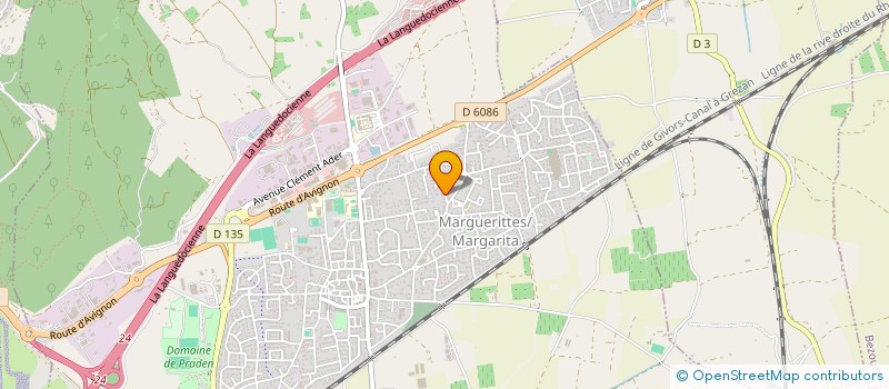 localisation de l'entreprise MADAME OCEANE LECLERCQ  MARGUERITTES