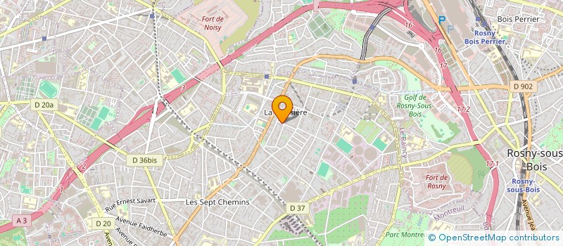 localisation de l'entreprise MADAME OCEANE LECONTE à MONTREUIL