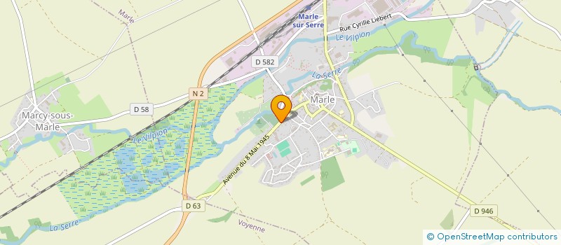 localisation de l'entreprise MADAME OCEANE LEDUC  MARLE