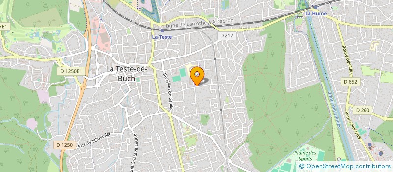 localisation de l'entreprise MADAME OCEANE LEFEBVRE à LA TESTE-DE-BUCH