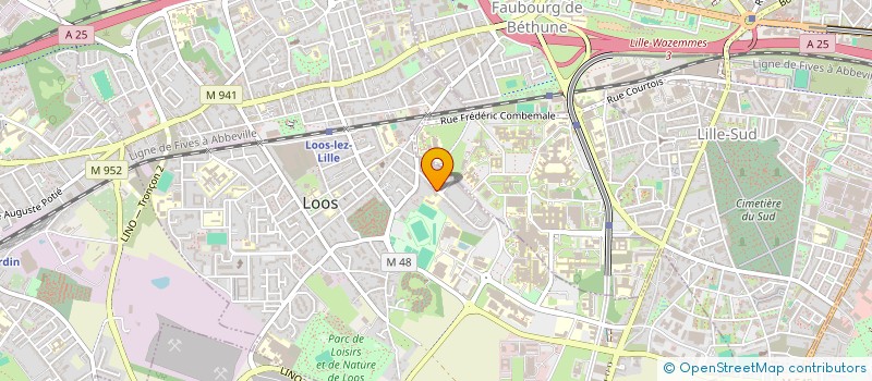 localisation de l'entreprise MADAME OCEANE LEFEBVRE  LOOS