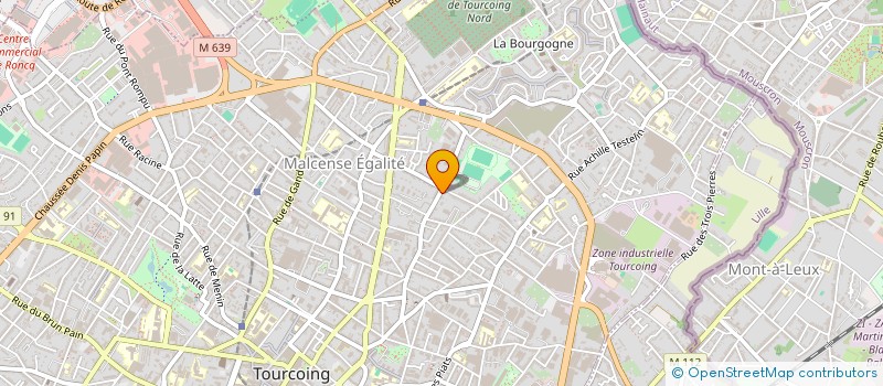 localisation de l'entreprise MADAME OCEANE LEFEBVRE  TOURCOING