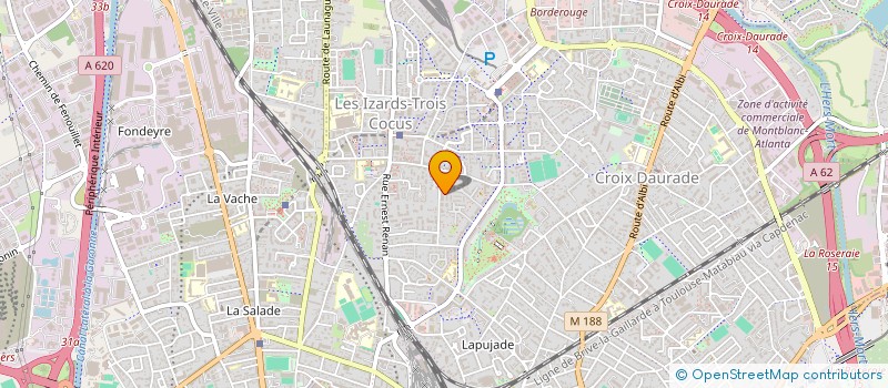 localisation de l'entreprise MADAME OCEANE LEPAGE  TOULOUSE