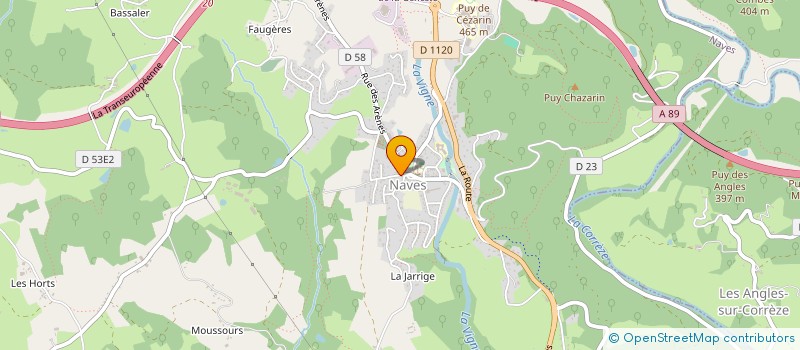 localisation de l'entreprise MADAME OCEANE LESPINASSE  NAVES