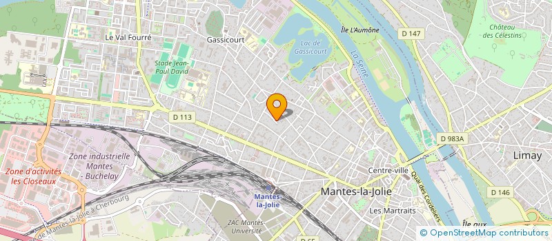 localisation de l'entreprise MADAME OCEANE LETOUZE  MANTES-LA-JOLIE