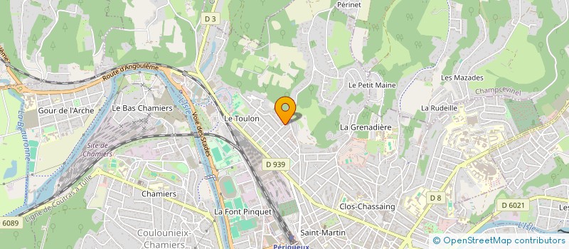 localisation de l'entreprise MADAME OCEANE LOISEL  PERIGUEUX