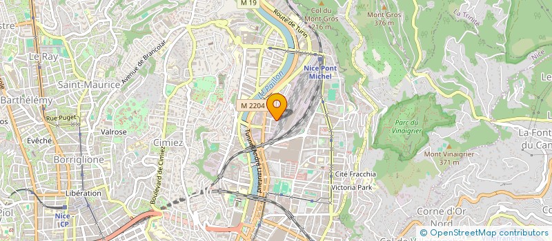 localisation de l'entreprise MADAME OCEANE LUCIAN  NICE