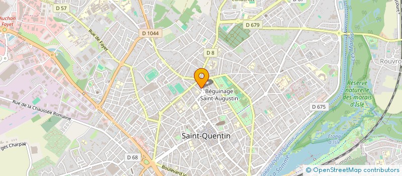 localisation de l'entreprise MADAME OCEANE MAILLET à SAINT-QUENTIN