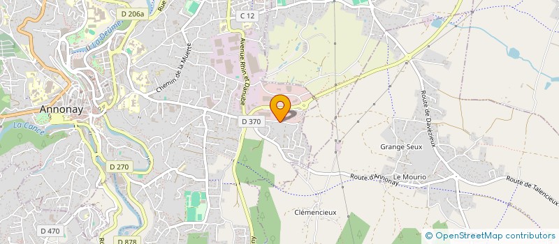 localisation de l'entreprise MADAME OCEANE MARMEY  ANNONAY