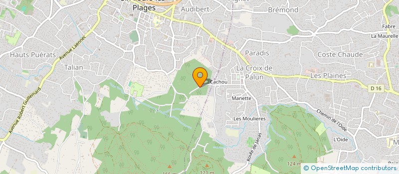 localisation de l'entreprise MADAME OCEANE MARTINEZ à SIX-FOURS-LES-PLAGES