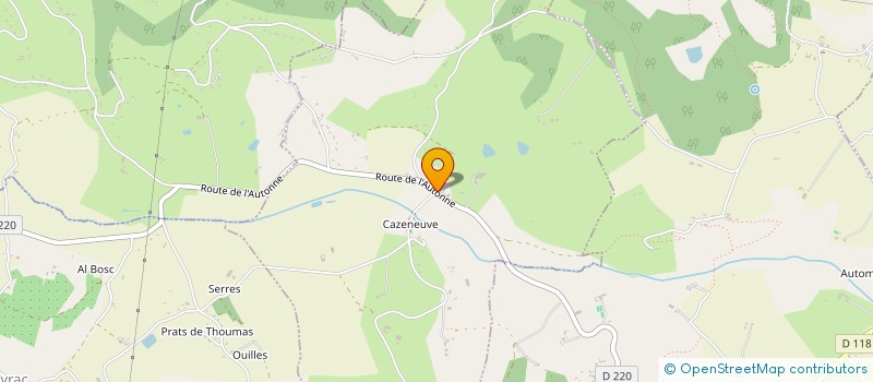 localisation de l'entreprise MADAME OCEANE MARTINS  SAINTE LIVRADE SUR LOT