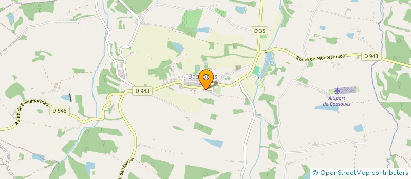 localisation de l'entreprise MADAME OCEANE MARTINS REMY  BASSOUES