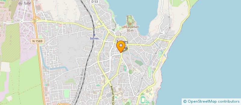 localisation de l'entreprise MADAME OCEANE MASSE à ISTRES