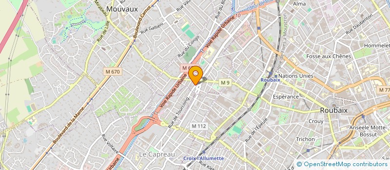 localisation de l'entreprise MADAME OCEANE MATHUREL à TOURCOING