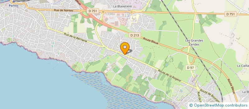 localisation de l'entreprise MADAME OCEANE MEISTERMANN  PORNIC