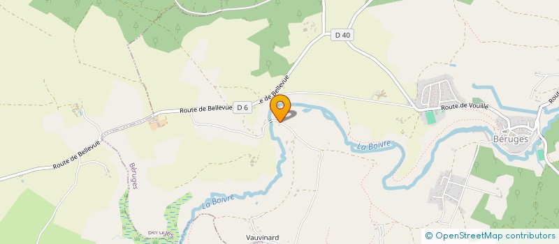 localisation de l'entreprise MADAME OCEANE MERCIER  BERUGES