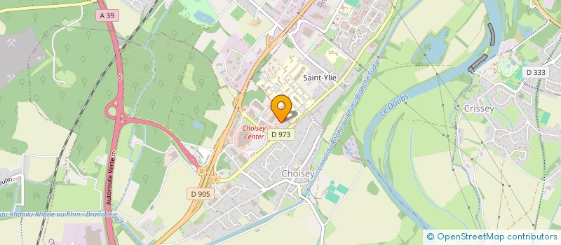 localisation de l'entreprise MADAME OCEANE MOCHEZ  CHOISEY