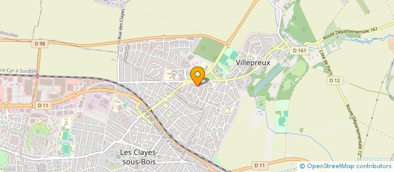 localisation de l'entreprise MADAME OCEANE MORAIS à VILLEPREUX