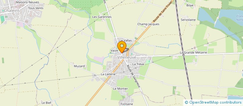 localisation de l'entreprise MADAME OCEANE MOREAU  VILLENEUVE