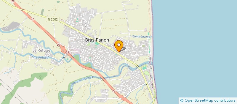 localisation de l'entreprise MADAME OCEANE MORESCHETTI  BRAS-PANON