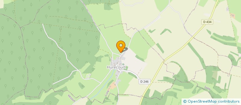 localisation de l'entreprise MADAME OCEANE MOUGE  HURECOURT