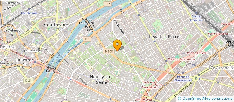 localisation de l'entreprise MADAME OCEANE NEGRET à NEUILLY-SUR-SEINE