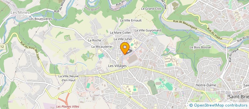 localisation de l'entreprise MADAME OCEANE NICOLAZO à SAINT-BRIEUC