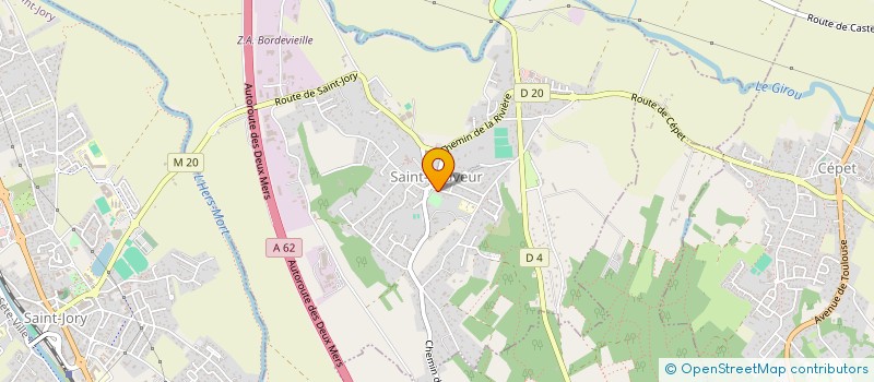 localisation de l'entreprise MADAME OCEANE ONESTI  SAINT-SAUVEUR