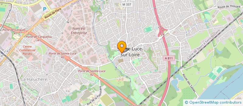 localisation de l'entreprise MADAME OCEANE PAIRIGOUAS à NANTES