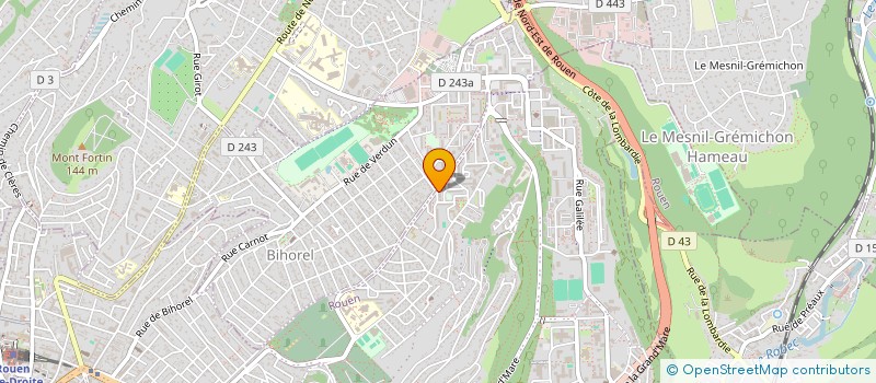 localisation de l'entreprise MADAME OCEANE PALLAIN à ROUEN