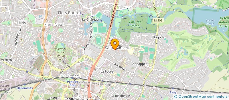 localisation de l'entreprise MADAME OCEANE PARMENTIER  VILLENEUVE-D'ASCQ