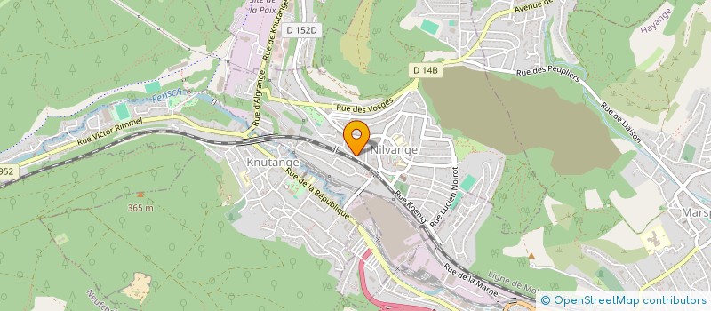 localisation de l'entreprise MADAME OCEANE PAYET  NILVANGE