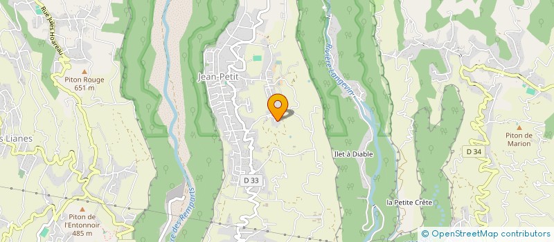 localisation de l'entreprise MADAME OCEANE PAYET  SAINT-JOSEPH