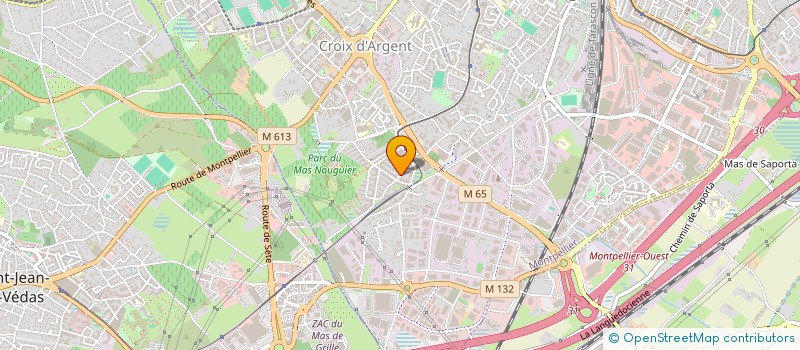 localisation de l'entreprise MADAME OCEANE PEDRON à MONTPELLIER