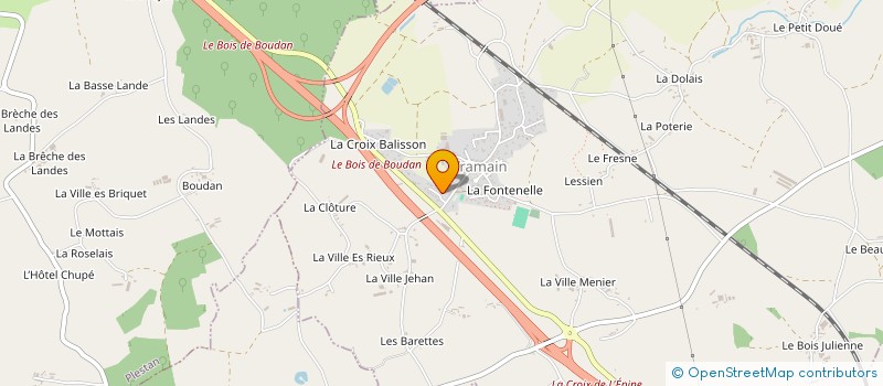 localisation de l'entreprise MADAME OCEANE PELTAIS  TRAMAIN