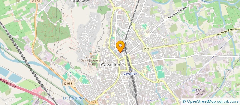 localisation de l'entreprise MADAME OCEANE PEREIRA  CAVAILLON