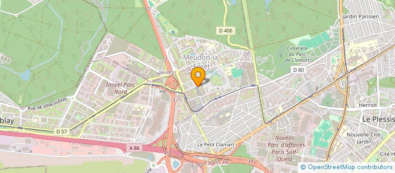 localisation de l'entreprise MADAME OCEANE PETITHOMME à MEUDON